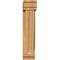Ekena Millwork Traditional Traditional Rough Sawn Bracket w/ Offset Brace, Western Red Cedar, 6"W x 20"D x 28"H BKT0604X20X28TRA01RWR - alternate 4